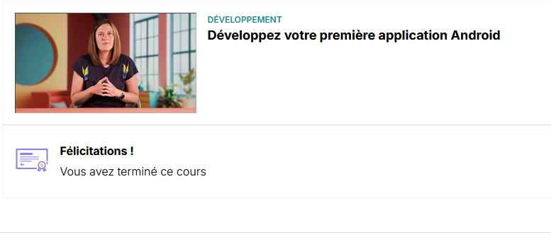 Diplôme Appli Mobile